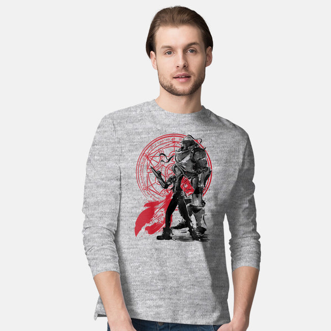 Alchemist Brothers-mens long sleeved tee-DrMonekers