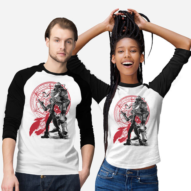 Alchemist Brothers-unisex baseball tee-DrMonekers