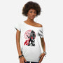 Alchemist Brothers-womens off shoulder tee-DrMonekers