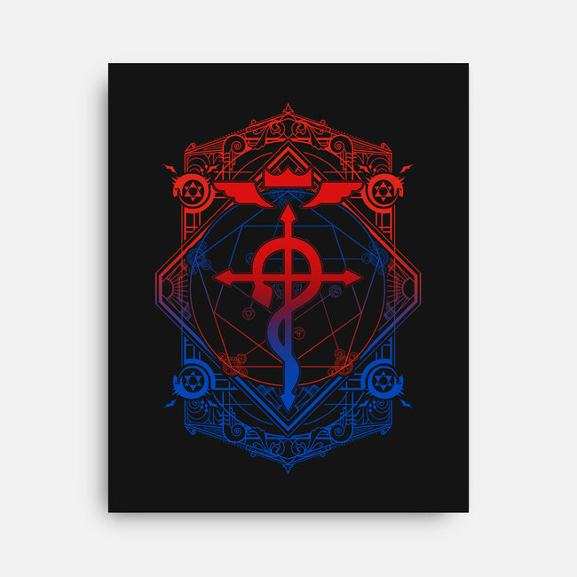 Alchemy Nouveau-none stretched canvas-ChocolateRaisinFury