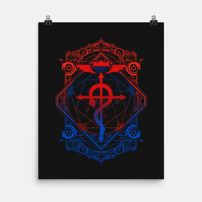 Alchemy Nouveau-none matte poster-ChocolateRaisinFury