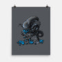 Alien Eats Alien-none matte poster-Letter_Q