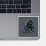 Alien Eats Alien-none glossy sticker-Letter_Q