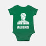 Aliens-baby basic onesie-BrushRabbit