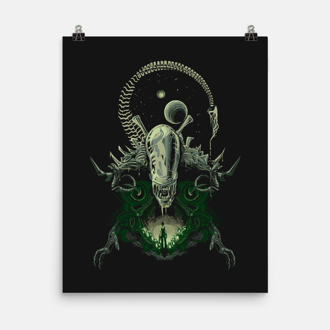 Alien's Nightmare-none matte poster-Harantula