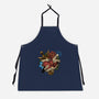 All of Time and Space Tattoo-unisex kitchen apron-MeganLara