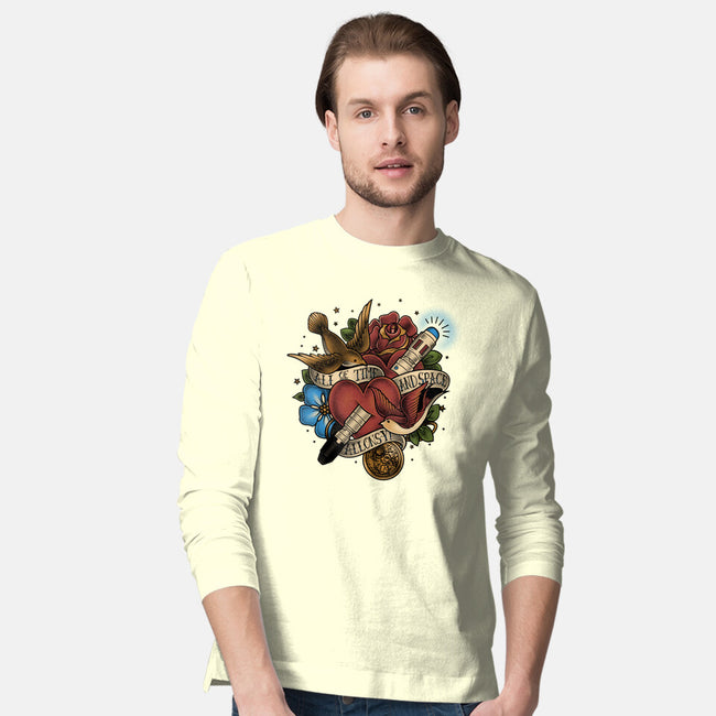All of Time and Space Tattoo-mens long sleeved tee-MeganLara