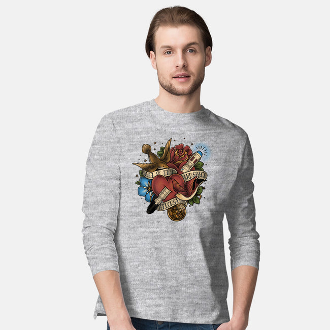All of Time and Space Tattoo-mens long sleeved tee-MeganLara