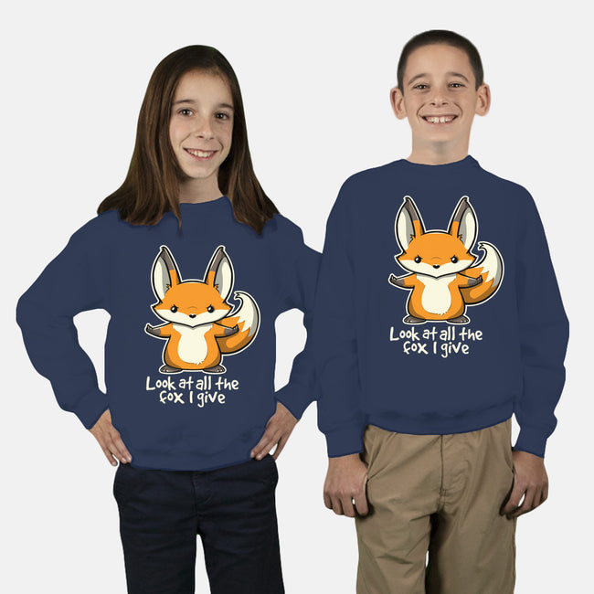 All The Fox-youth crew neck sweatshirt-Licunatt