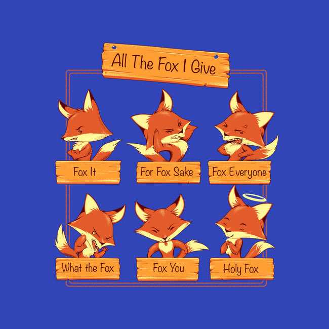 All The Fox I Give-none fleece blanket-tobefonseca