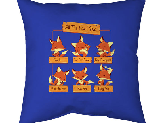 All The Fox I Give