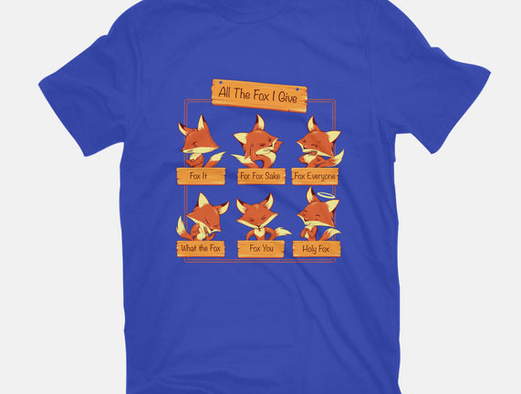 All The Fox I Give
