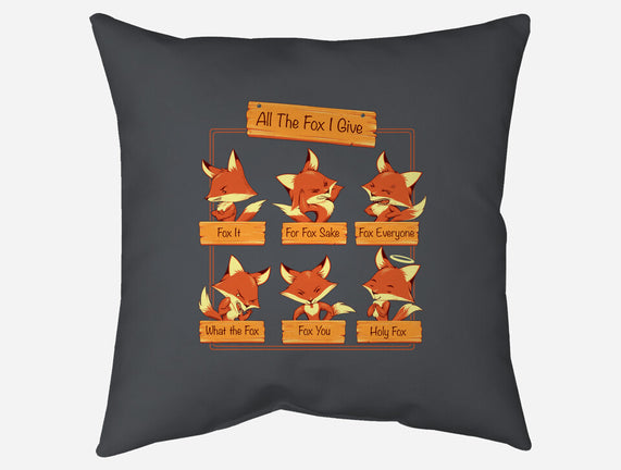 All The Fox I Give