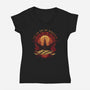 All Things Serve the Beam-womens v-neck tee-MeganLara