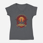 All Things Serve the Beam-womens v-neck tee-MeganLara