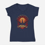All Things Serve the Beam-womens v-neck tee-MeganLara