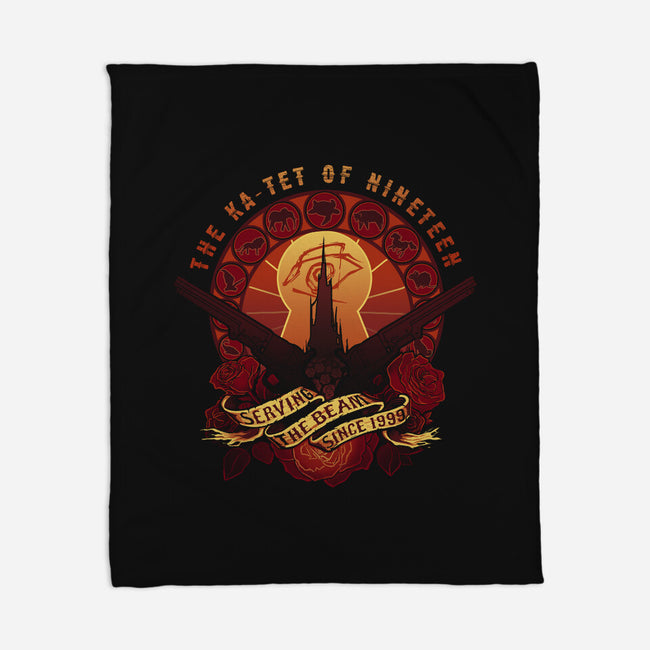 All Things Serve the Beam-none fleece blanket-MeganLara