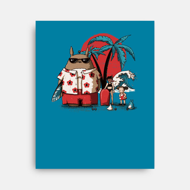 Aloha Neighbor-none stretched canvas-ducfrench