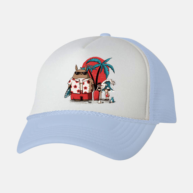 Aloha Neighbor-unisex trucker hat-ducfrench