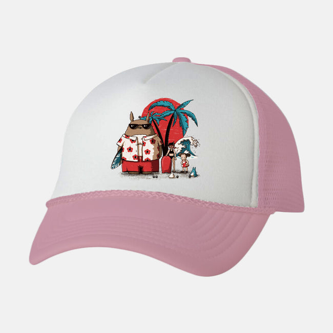 Aloha Neighbor-unisex trucker hat-ducfrench