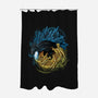 Alpha Battle-none polyester shower curtain-alemaglia