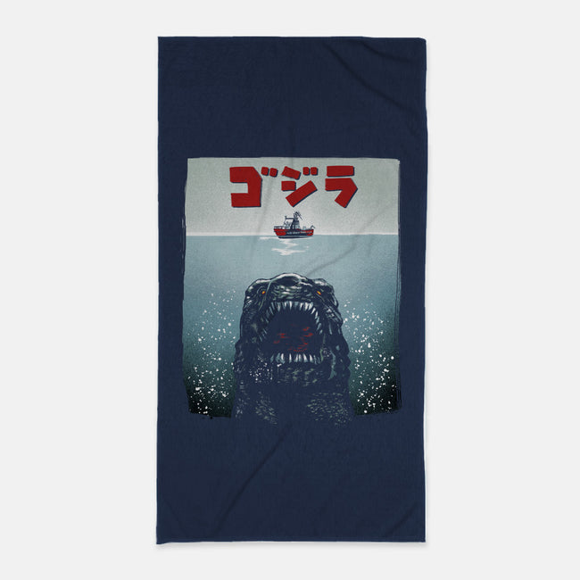Alpha Predator-none beach towel-ninjaink