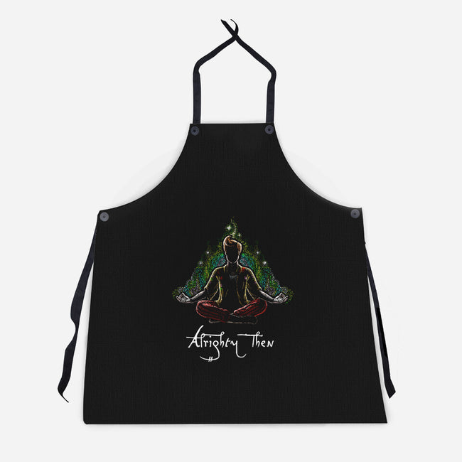 Alrighty Then-unisex kitchen apron-daobiwan