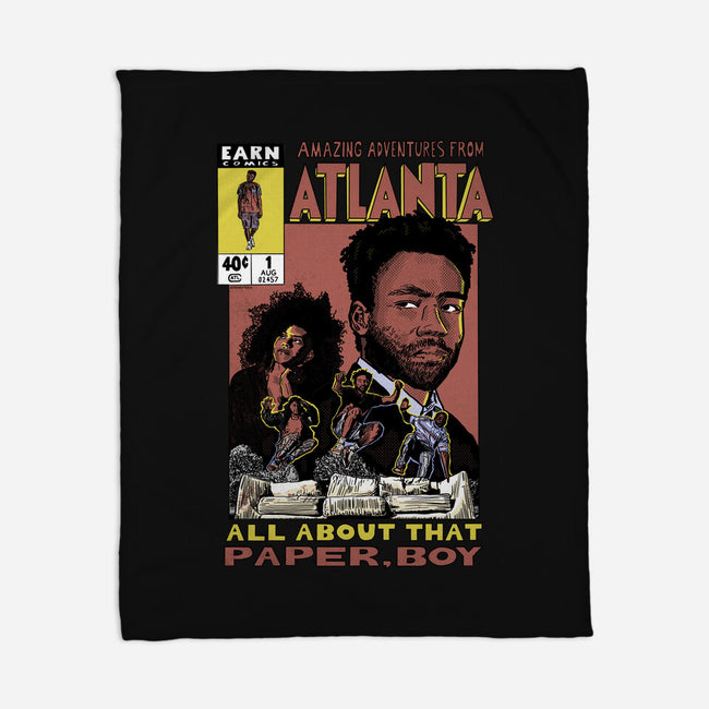 Amazing Adventures from Atlanta-none fleece blanket-pennytees