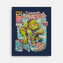 Amazing Ninja Dude-none stretched canvas-DonovanAlex