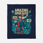 Amazing Super Sloth-none fleece blanket-DonovanAlex