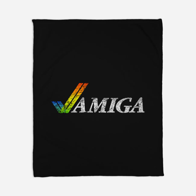 Amiga-none fleece blanket-MindsparkCreative