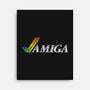 Amiga-none stretched canvas-MindsparkCreative