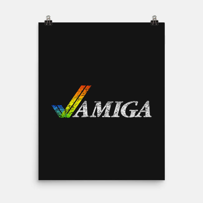 Amiga-none matte poster-MindsparkCreative