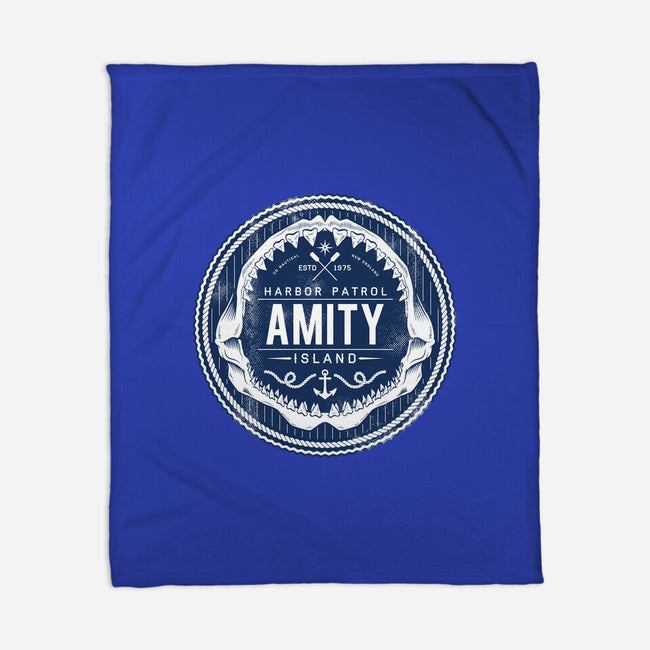 Amity Island Harbor Patrol-none fleece blanket-Nemons