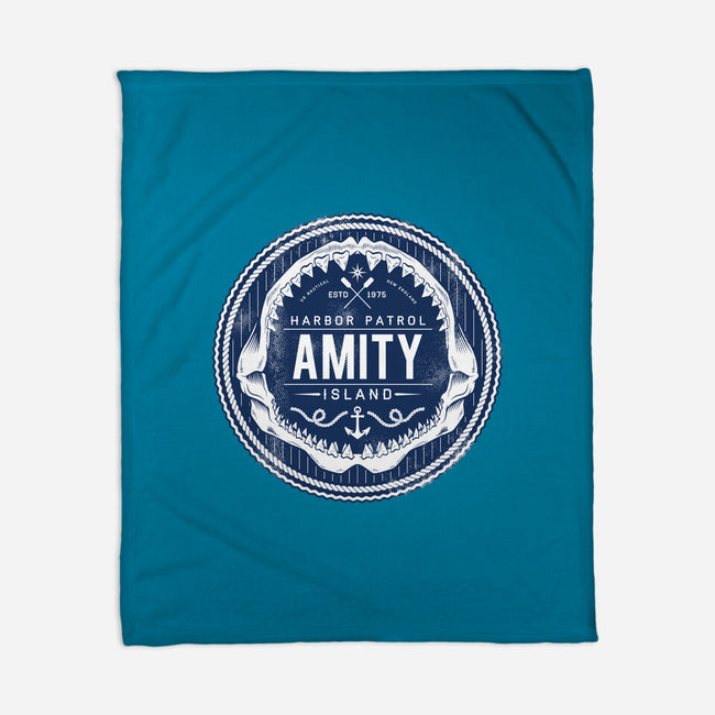 Amity Island Harbor Patrol-none fleece blanket-Nemons