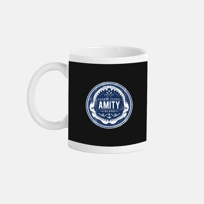 Amity Island Harbor Patrol-none glossy mug-Nemons