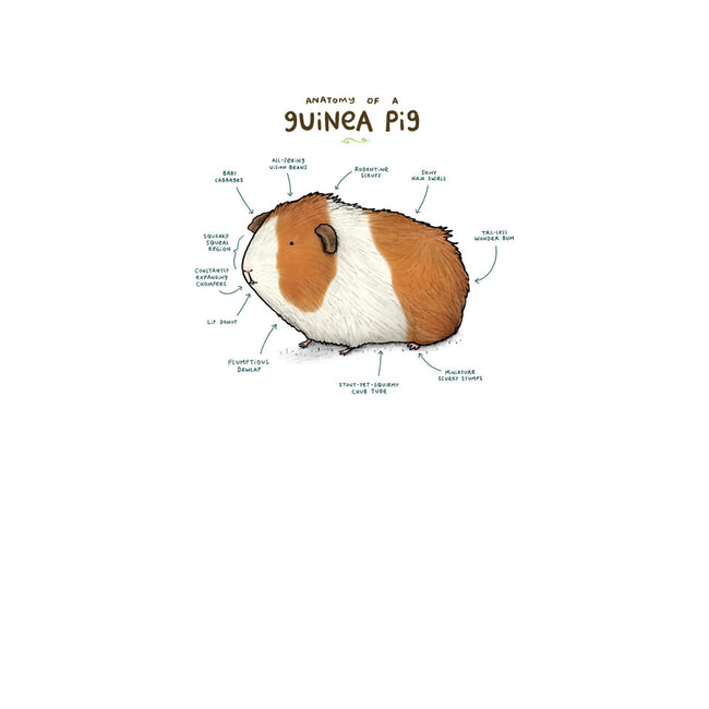 Anatomy of a Guinea Pig-unisex basic tee-SophieCorrigan