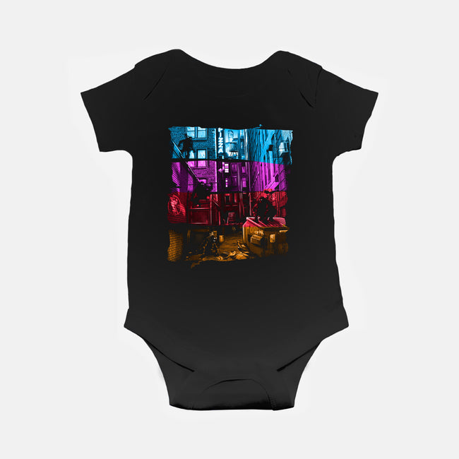 Anchovy Alley-baby basic onesie-DJKopet