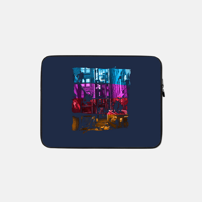 Anchovy Alley-none zippered laptop sleeve-DJKopet