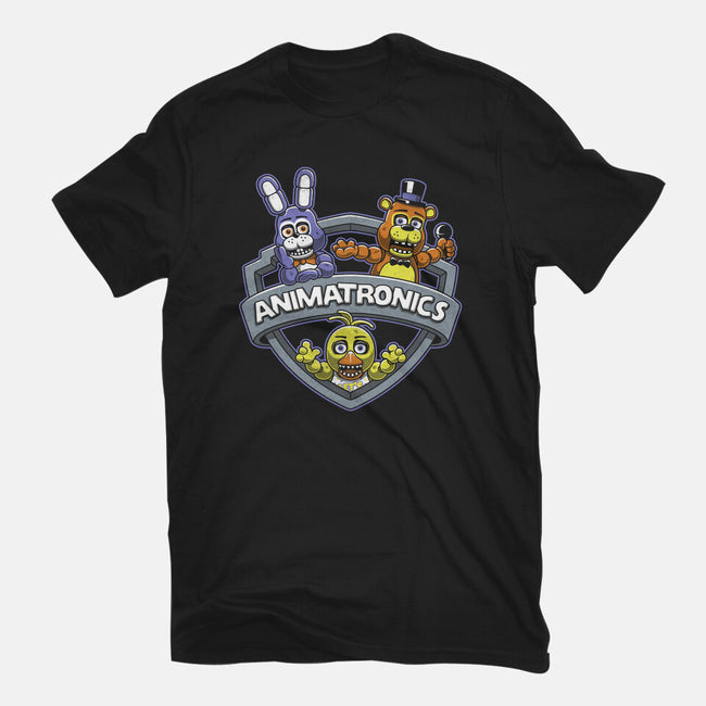 Animatronic Maniacs-unisex basic tee-adho1982