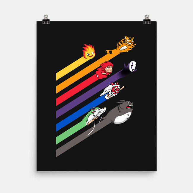 Anime Streak-none matte poster-vp021