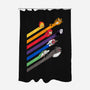 Anime Streak-none polyester shower curtain-vp021