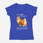 Another Perspective-womens v-neck tee-BlancaVidal