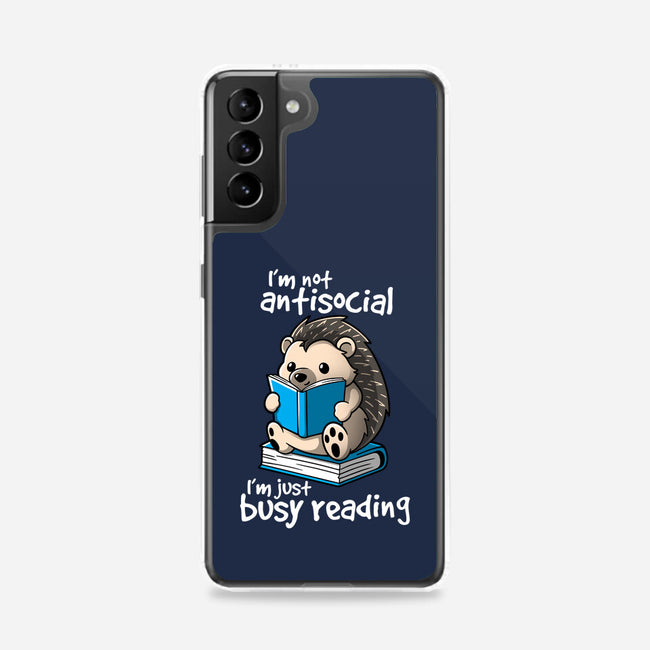 Antisocial Hedgehog-samsung snap phone case-NemiMakeit