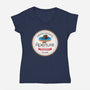 Aperture Bakery-womens v-neck tee-Mdk7