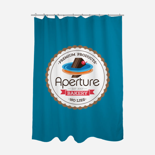 Aperture Bakery-none polyester shower curtain-Mdk7