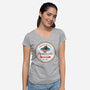 Aperture Bakery-womens v-neck tee-Mdk7
