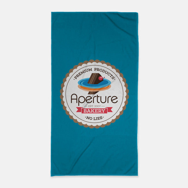 Aperture Bakery-none beach towel-Mdk7