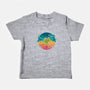 Aquatic Rainbow-baby basic tee-Waynem