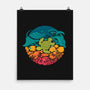 Aquatic Rainbow-none matte poster-Waynem